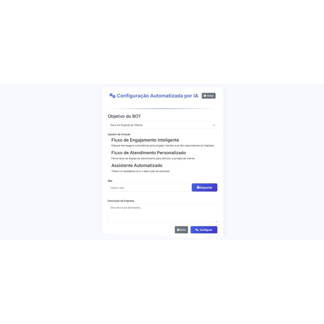 Configuração Automática